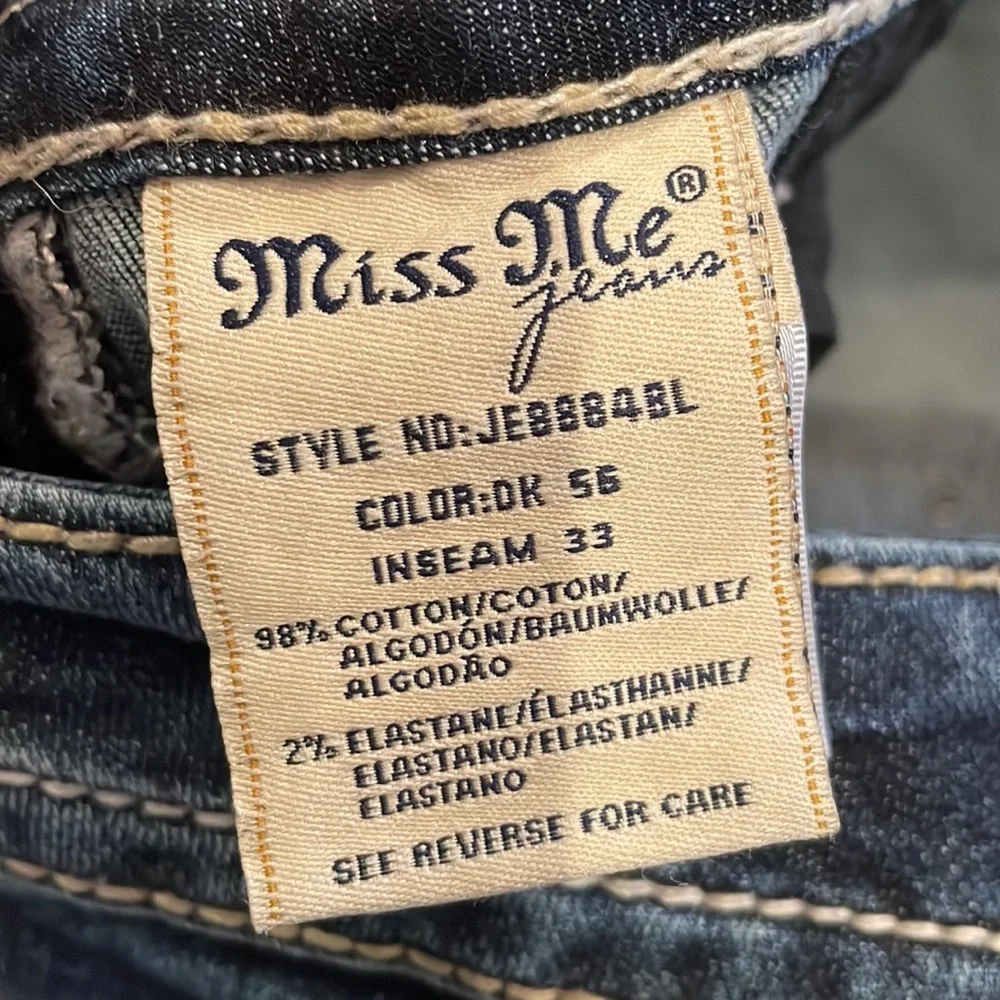 Miss me size 28 boot cut dark wash - Picture 11 of 11